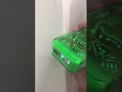 9000 Puffs ατμού μίας χρήσης με LED 16ml E υγρά τσιγάρα D65